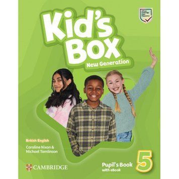 Підручник Kid's Box New Generation 5 Pupil's Book with eBook 9781108795586 фото