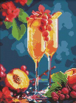 Алмазна мозаїка/вишивка Натюрморт. Солодка насолода 30*40 см Ідейка AMO 8081 AMO8081 фото