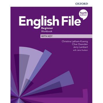 Робочий зошит English File 4th Edition Beginner Workbook with Key 9780194031165 фото
