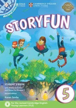 Storyfun for 2nd Edition Flyers Level 5 Student's Book with Online Activities and Home Fun Booklet 9781316617243 фото