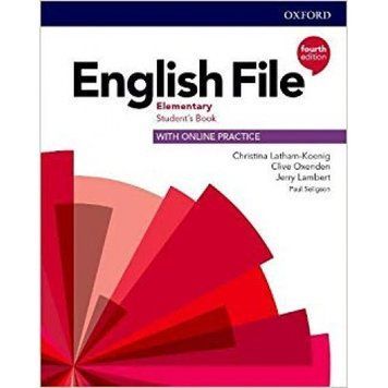 Підручник English File Fourth Edition Elementary Student's Book with Online Practice 9780194031592 фото