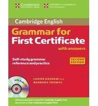 Cambridge Grammar for First Certificate with Answers and Audio CD 9780521690874 фото