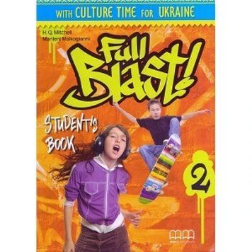 Підручник Full Blast 2 student's Book with Culture Time for Ukraine 9786180508246 фото