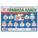 НУШ Набір карток Правила класу Світогляд 4823076144791 фото
