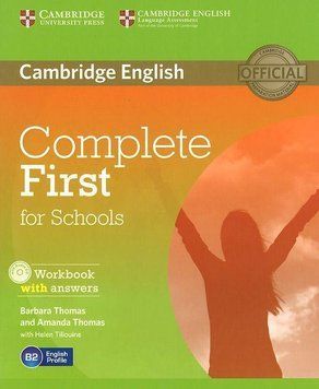 Робочий зошит Complete First for Schools Workbook with Audio CD 71799 фото