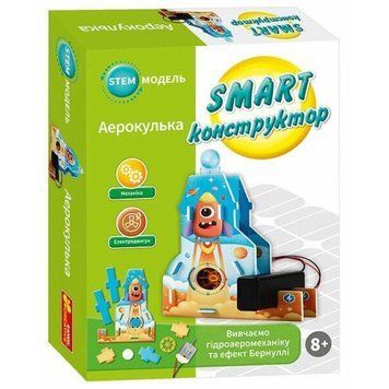 SMART конструктор "Аерокулька" Ранок-Креатив Вивчаємо гідроаеромеханіку та ефект Бернуллі від 8 років 4827476988931 фото