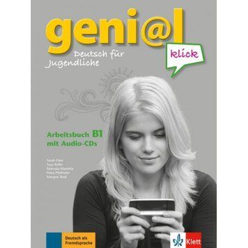 Робочий зошит geni@l klick B1 Arbeitsbuch з аудіо CD німецька мова 9783126050708 фото