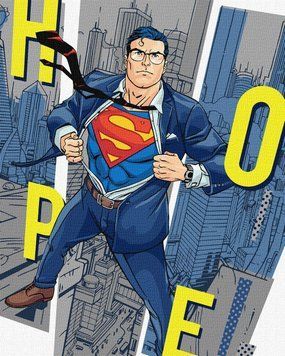 Картина за номерами Superman: Hope. Герої кіно 40*50 см Ідейка KHO 8714 KHO8714 фото