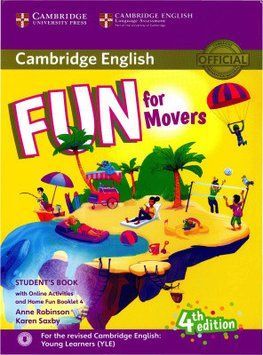 Підручник Fun for Movers 4th Edition Student's Book with Online Activities with Audio and Home Fun Booklet 9781316617533 фото