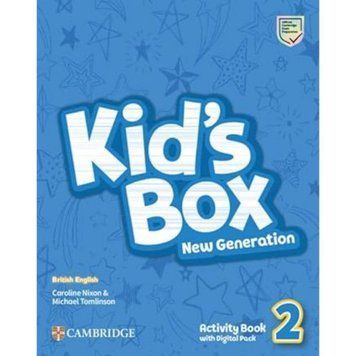 Робочий зошит Kid's Box New Generation 2 Activity Book with Digital Pack 9781108895491 фото