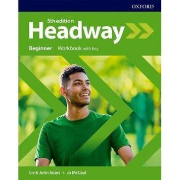 Робочий зошит New Headway (5th Edition) Beginner Workbook with Key 9780194524223 фото