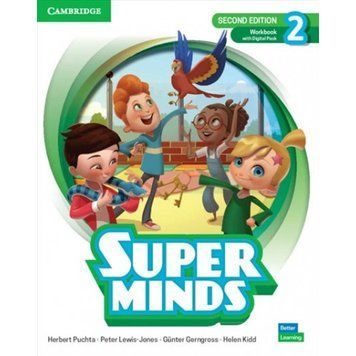 Робочий зошит Super Minds Second Edition 2 Workbook with Digital Pack 9781108909273 фото