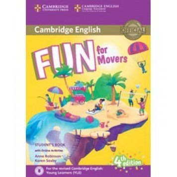 Підручник Fun for Movers 4th Edition Student's Book with Online Activities with Audio 9781316631959 фото