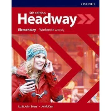 Робочий зошит Headway (5th Edition) Elementary Workbook with Key 9780194527682 фото