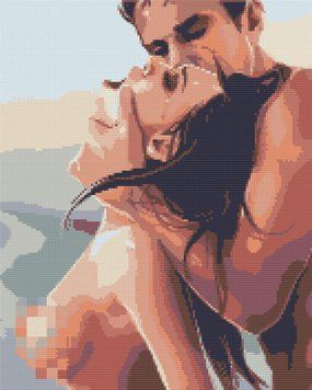 Алмазна мозаїка/вишивка 18+ Яскрава ніч 40*50 см Орігамі OD 3321 OD3321 фото